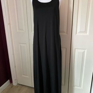Gilligan & O'Malley Black Sleeveless Maxi Sundress